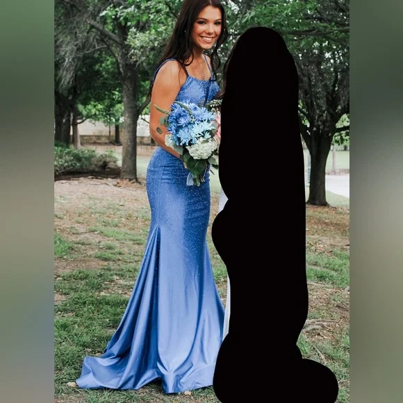 Blue Amarra size 0 formal dress - Picture 1 of 10